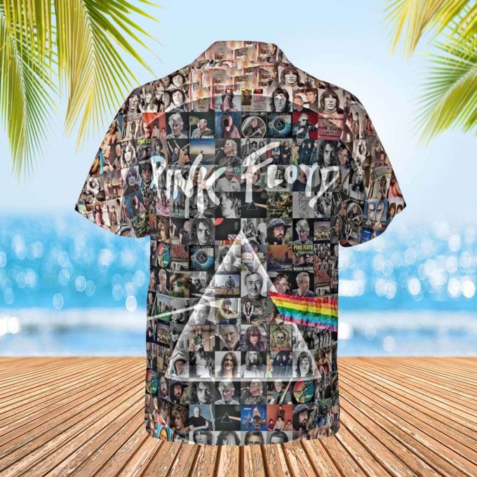 Pink Floyd Photo Mosaic Print Art Of All Things Hawaiian Shirt Gift For Men Women 2