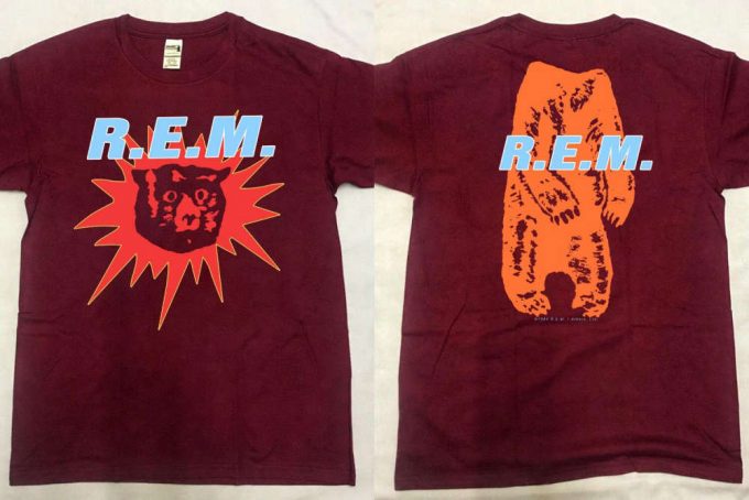 Vintage 1994 Rem Monster Tour T-Shirt - Rock Band Concert Shirt 5