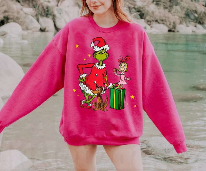 2023 Christmas Cindy Lou Who Sweatshirt Grinch Stole Christmas Shirt Movie Tee