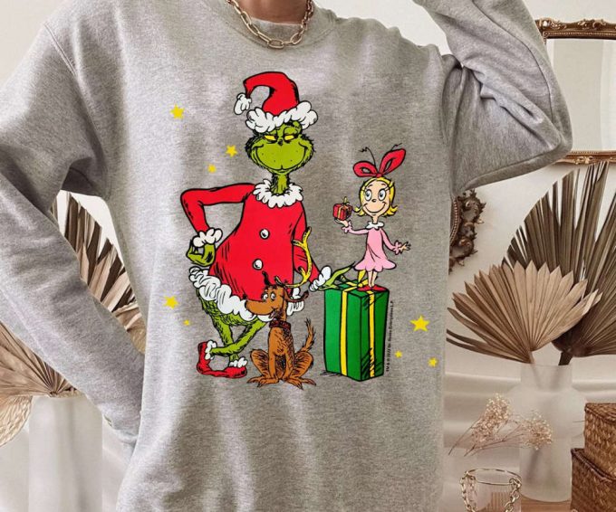 2023 Christmas Cindy Lou Who Sweatshirt Grinch Stole Christmas Shirt Movie Tee