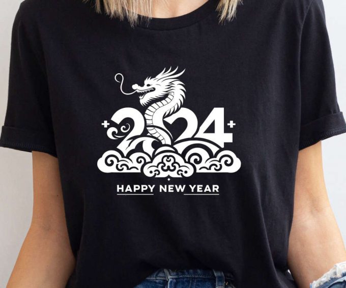 2024 Year Of The Dragon T-Shirt, 2024 Chinese New Year Shirt, Dragon Year Tee, Chinese New Year Gift, Unisex Dragon Shirt, Adults Dragon Tee