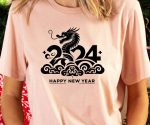 2024 Year Of The Dragon T-shirt, 2024 Chinese New Year Shirt, Dragon Year Tee, Chinese New Year Gift, Unisex Dragon Shirt, Adults Dragon Tee