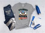 Unlock 5th Grade Level with Game Day T-Shirt – Back to School Cute & Cool Student Shirt for Gamers! Grade Up in Style