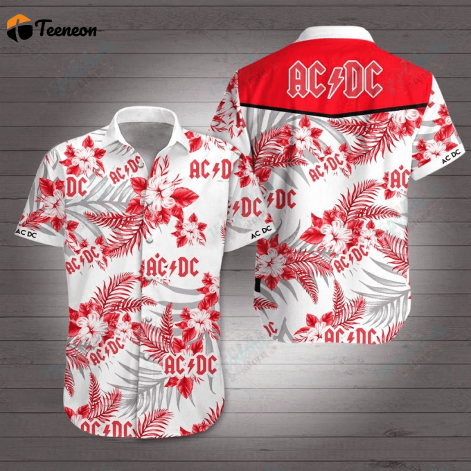 Acdc Hawaii Shirt Gift For Men Women