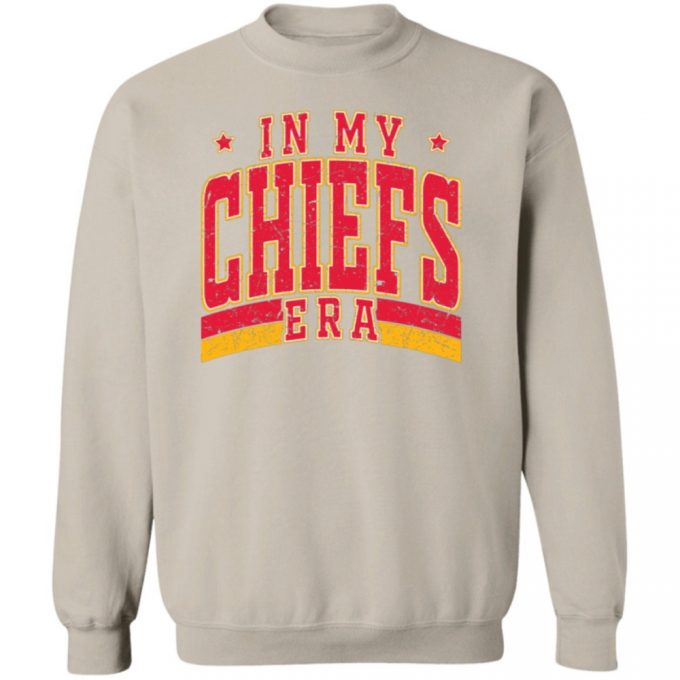 Adult Chiefs Era Crew Neck Sweatshirt Taylor Swift Super Bowl 2