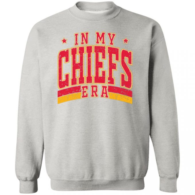 Adult Chiefs Era Crew Neck Sweatshirt Taylor Swift Super Bowl 3