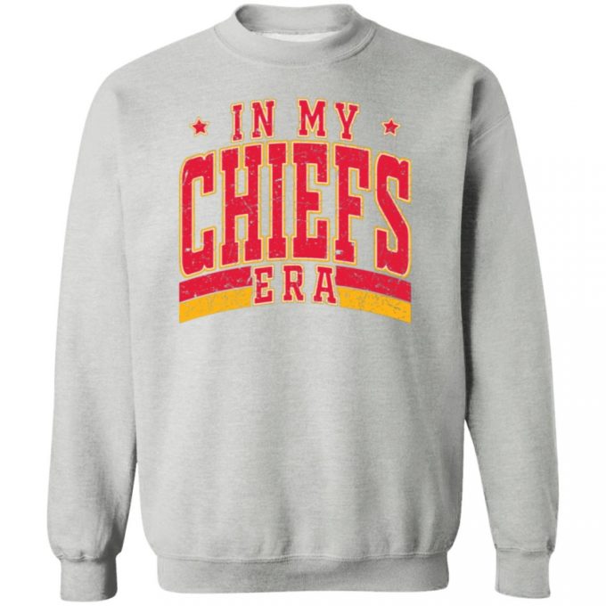 Adult Chiefs Era Crew Neck Sweatshirt Taylor Swift Super Bowl 4