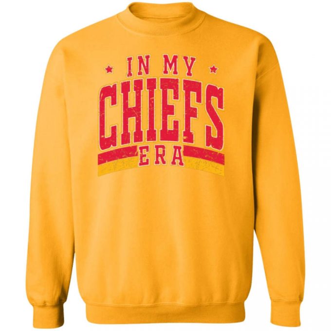 Adult Chiefs Era Crew Neck Sweatshirt Taylor Swift Super Bowl 5