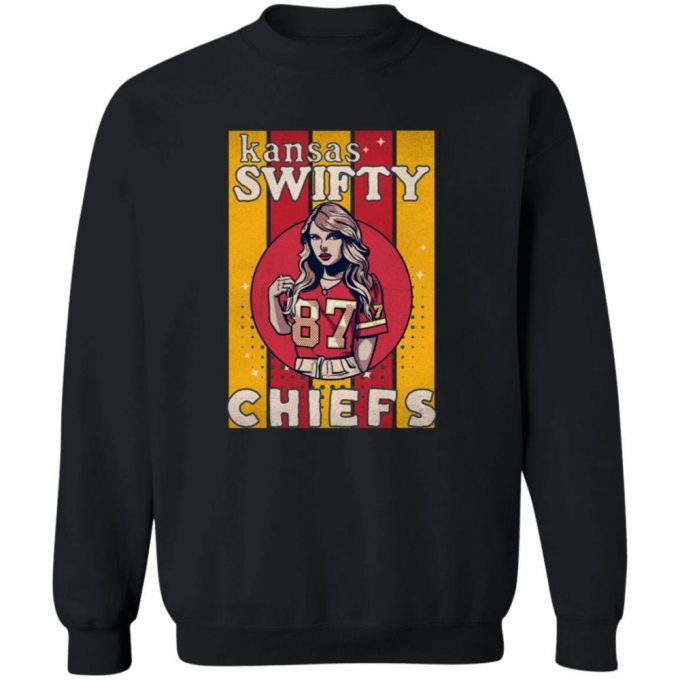 Adult Kansas Swifty Chiefs Crewneck Sweatshirt 3