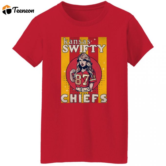 Adult Kansas Swifty Chiefs Super Bowl T-Shirt 1