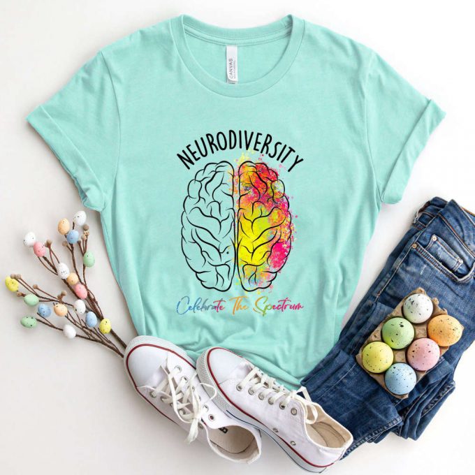 Neurodiversity &Amp; Mental Health Awareness Shirt Autism Tshirt Inspirational Shirts 2