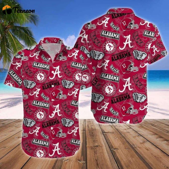 Alabama Crimson Tide Hawaii Shirt Gift For Men And Women 1