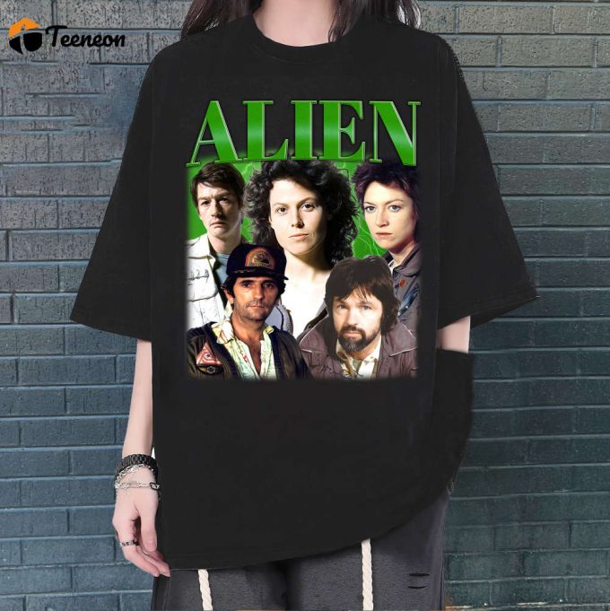 Alien T-Shirt, Alien Shirt, Alien Tees, Alien Unisex, Unisex T-Shirt, Hip Hop Graphic, Trendy T-Shirt, Retro T-Shirt, Unisex Shirt 1