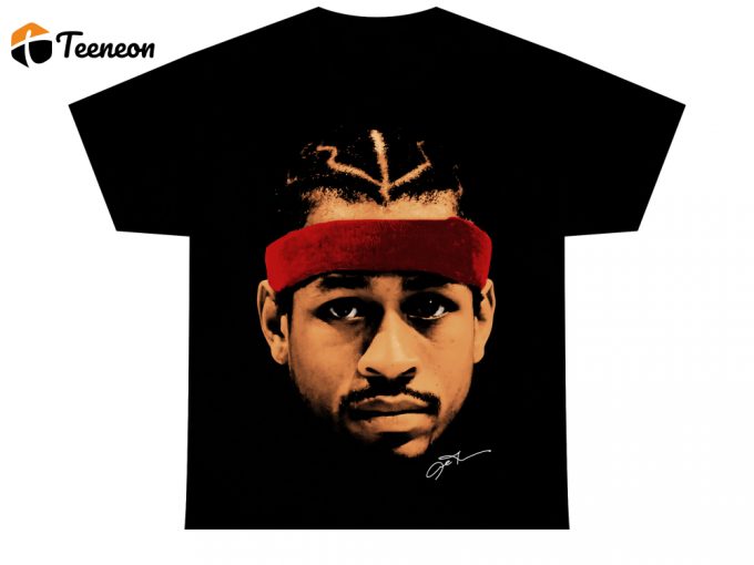 Allen Iverson T-Shirt | Rare The Answer Rap Tee Vintage Style Graphic Print | Collectible Kobe Lebron Shaq 1