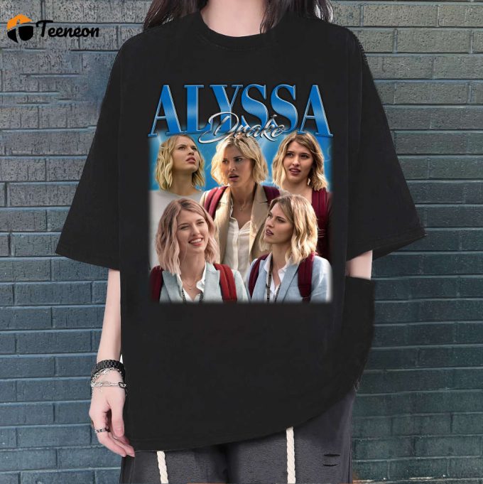 Alyssa Drake Shirt, Alyssa Drake Shirt, Alyssa Drake Tees, Hip Hop Graphic, Unisex Shirt, Bootleg Retro 90'S Fans Gift, Trendy Shirt 1