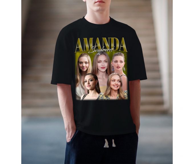 Amanda Seyfried Shirt, Amanda Seyfried T-Shirt, Amanda Seyfried Tees, Hip Hop Graphic, Unisex Tees, Bootleg Retro 90'S Fans Gift, Trendy Tee 3