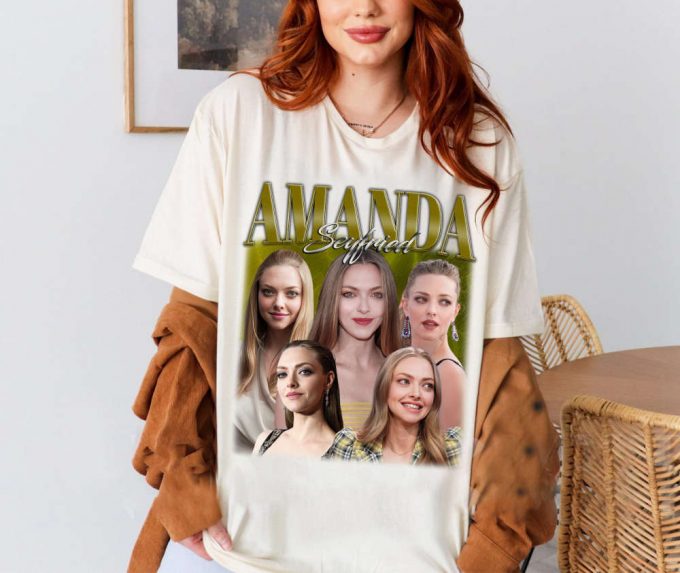 Amanda Seyfried Shirt, Amanda Seyfried T-Shirt, Amanda Seyfried Tees, Hip Hop Graphic, Unisex Tees, Bootleg Retro 90'S Fans Gift, Trendy Tee 4