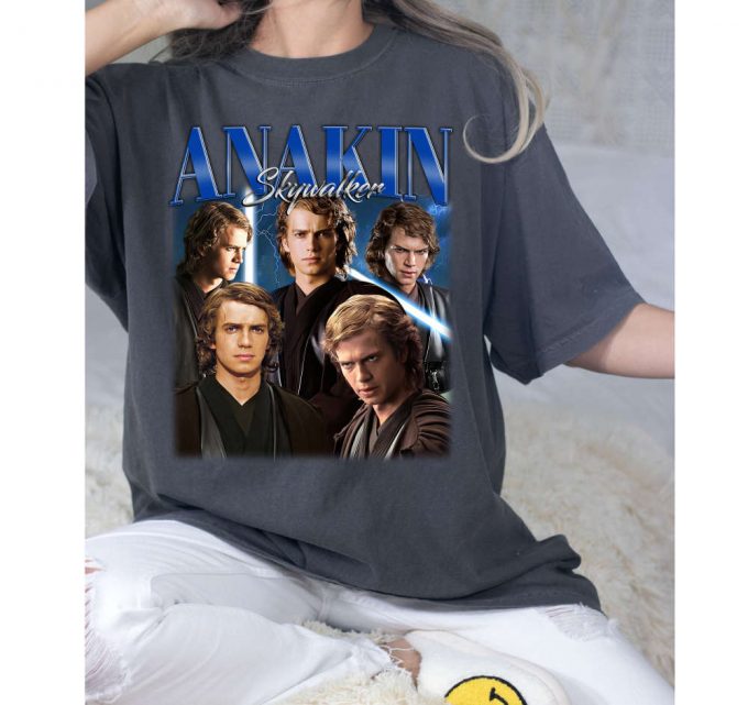 Anakin Skywalker T-Shirt, Anakin Skywalker Shirt, Anakin Skywalker Tees, Hip Hop Graphic, Unisex Tees, Bootleg Retro 90'S Fans, Trendy Tee 2