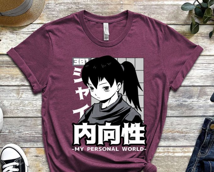 Anime Girl Shirt, Cool Anime Shirt, Introvert Shirt, My Personal World Shirt, Personal Space, Privacy Shirt, Trust Shirt 4