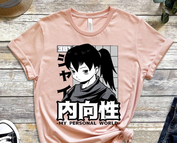 Anime Girl Shirt, Cool Anime Shirt, Introvert Shirt, My Personal World Shirt, Personal Space, Privacy Shirt, Trust Shirt 5