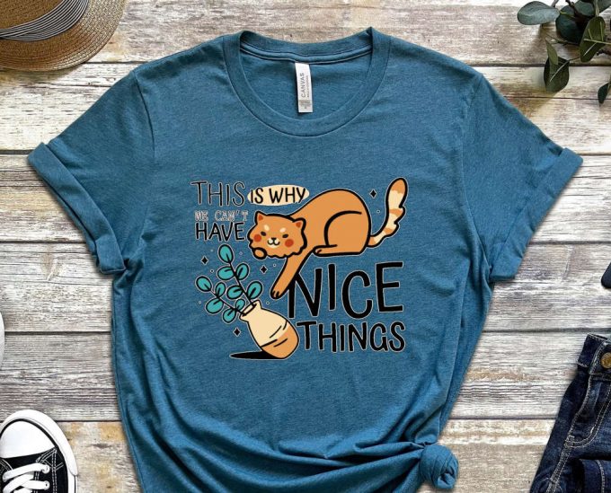 Annoying Cat Shirt, Cute Cat Shirt, Kitty Shirt, Feline Shirt, Destroyer Cats Shirt, Paw Shirt, Destroyer Paws Tee, Gift For Friend 3