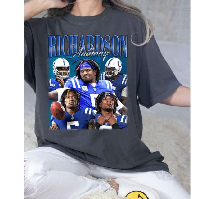 Anthony Richardson T-Shirt, Anthony Richardson Shirt, Anthony Richardson Tees, Vintage Shirt, Retro Shirt, Trendy Shirt, Couples Shirt 2