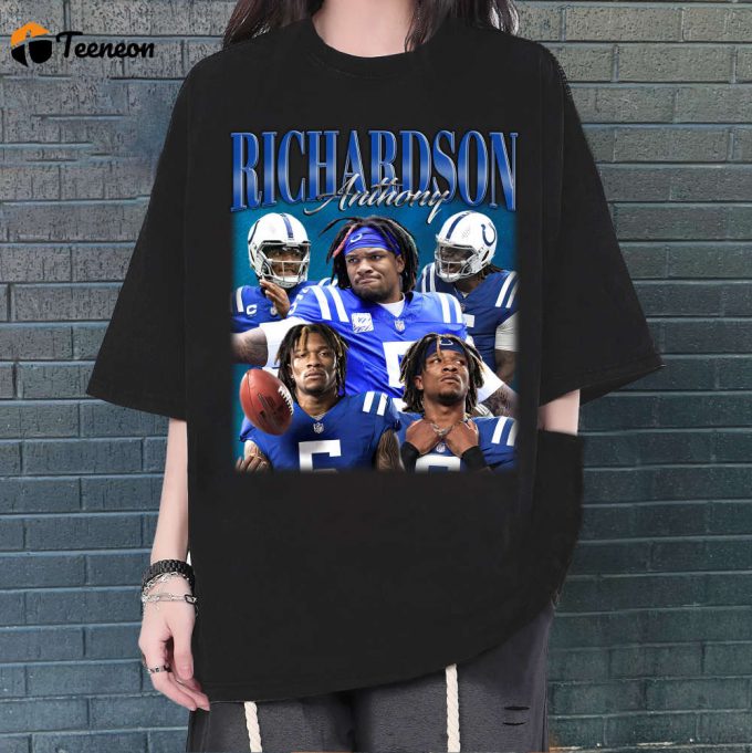 Anthony Richardson T-Shirt, Anthony Richardson Shirt, Anthony Richardson Tees, Vintage Shirt, Retro Shirt, Trendy Shirt, Couples Shirt 1