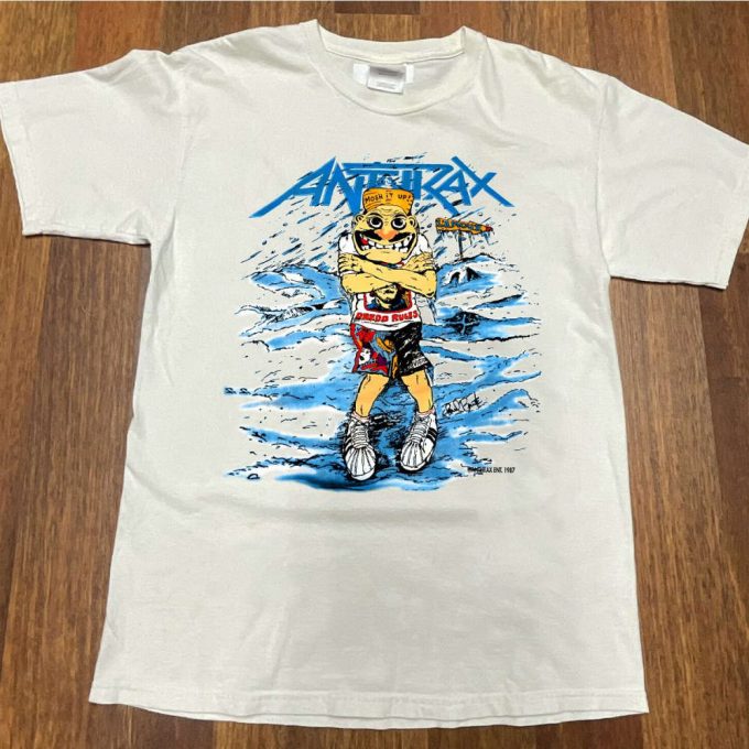 Anthrax Among The Living Tour 1987 T-Shirt: Rock Band Shirt 2