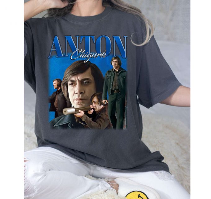 Anton Chigurh T-Shirt, Anton Chigurh Shirt, Anton Chigurh Tees, Unisex Shirt, Vintage Shirt, Retro Shirt, Trendy Shirt, Couples Shirt 2