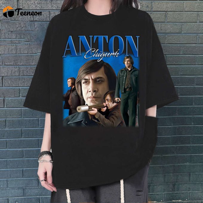 Anton Chigurh T-Shirt, Anton Chigurh Shirt, Anton Chigurh Tees, Unisex Shirt, Vintage Shirt, Retro Shirt, Trendy Shirt, Couples Shirt 1