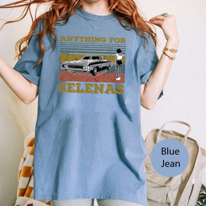 Selena Lover S Comfort Colors Vintage T-Shirt: La Reina Del Tejano Shirt Cantante Quintanilla 3