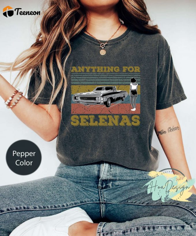 Selena Lover S Comfort Colors Vintage T-Shirt: La Reina Del Tejano Shirt Cantante Quintanilla 1