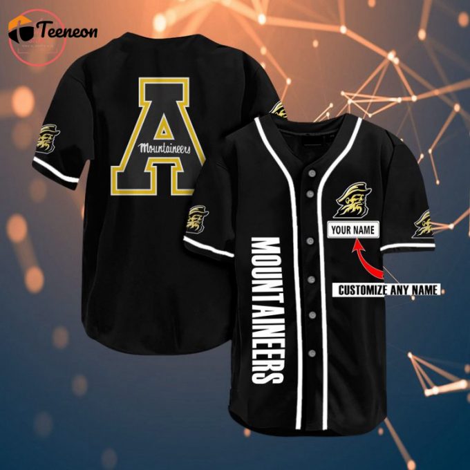 Appalachian State Mountaineer Baseball Jersey Gift For Men And Women 3 1