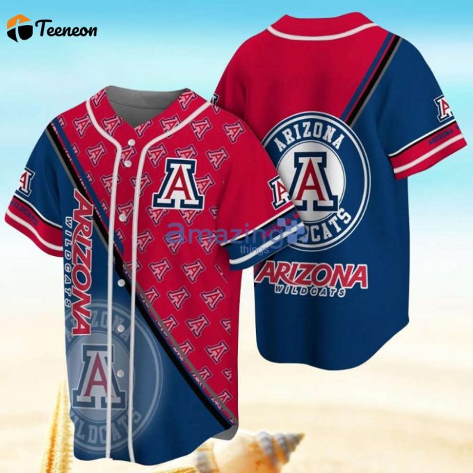 Arizona Wildcats Baseball Jersey Gift For Men And Women 1