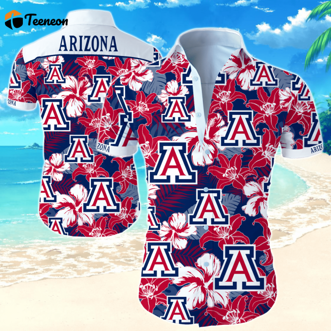 Arizona Wildcats Hawaii Shirt, Best Gift For Men And Women