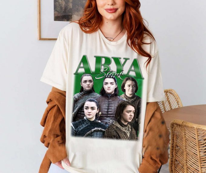 Arya Stark T-Shirt, Arya Stark Shirt, Arya Stark Tees, Unisex Shirt, Vintage Shirt, Retro T-Shirt, Trendy T-Shirt, Couples Shirt 4