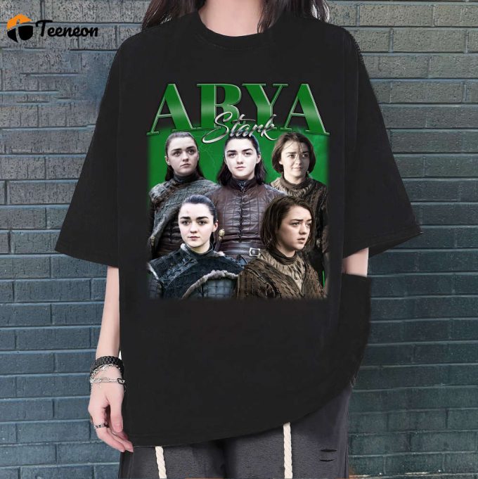 Arya Stark T-Shirt, Arya Stark Shirt, Arya Stark Tees, Unisex Shirt, Vintage Shirt, Retro T-Shirt, Trendy T-Shirt, Couples Shirt 1