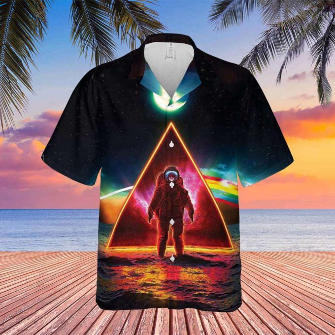 Astronaut Dark Side Of The Moon Pink Floyd Hawaiian Shirt Gift For Men Women 2