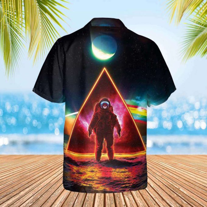 Astronaut Dark Side Of The Moon Pink Floyd Hawaiian Shirt Gift For Men Women 3