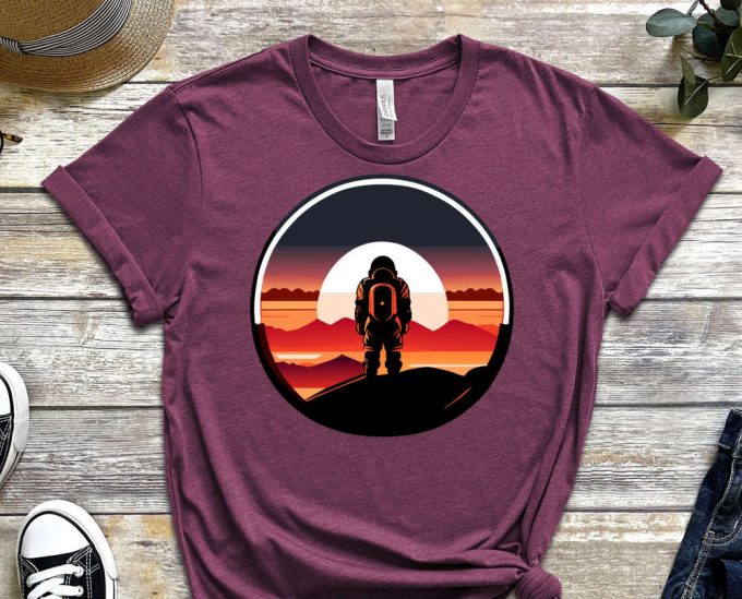 Astronaut Shirt, Space Shirt, Astronaut Space Shirt, Astronaut Design Shirt, Spaceman Shirt, Geek Shirt, Graphic Shirt, Aesthetic Top 2