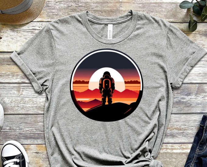 Astronaut Shirt, Space Shirt, Astronaut Space Shirt, Astronaut Design Shirt, Spaceman Shirt, Geek Shirt, Graphic Shirt, Aesthetic Top 5