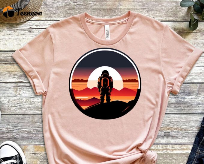 Astronaut Shirt, Space Shirt, Astronaut Space Shirt, Astronaut Design Shirt, Spaceman Shirt, Geek Shirt, Graphic Shirt, Aesthetic Top 1