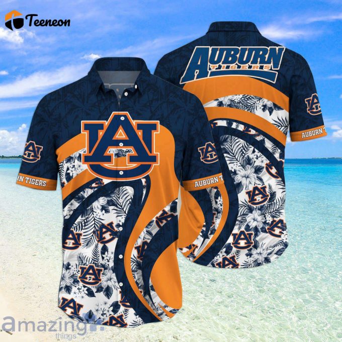 Auburn Tigers Hawaii Shirt, Best Gift For Men And Women 1