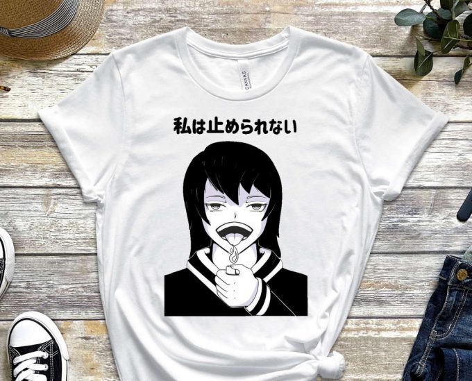 Awsome Anime Girl Shirt, I Can'T Stop Shirt, Resist Shirt, Weeb Shirt, Otaku Shirt, Destroyer Shirt, Anime Lover, Scary Anime Girl 5