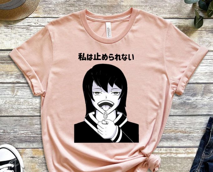 Awsome Anime Girl Shirt, I Can'T Stop Shirt, Resist Shirt, Weeb Shirt, Otaku Shirt, Destroyer Shirt, Anime Lover, Scary Anime Girl 6