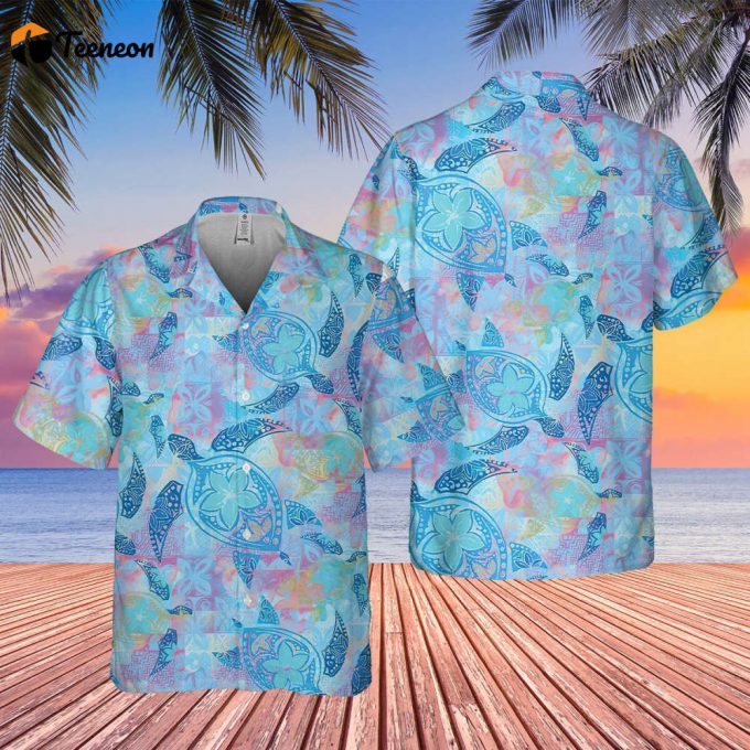 Baby Sea Turtles Hawaiian Shirt, Save The Turtles, Love Turtle Aloha Shirt, Sea Turtle Hawaii Shirt, Aloha Button Down Shirt, Summer Vibes 1