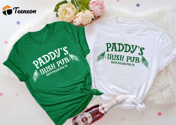 Bare+Lion Paddy S Irish Pub Crawl Funny St Patrick S Day Tri-Blend T-Shirt