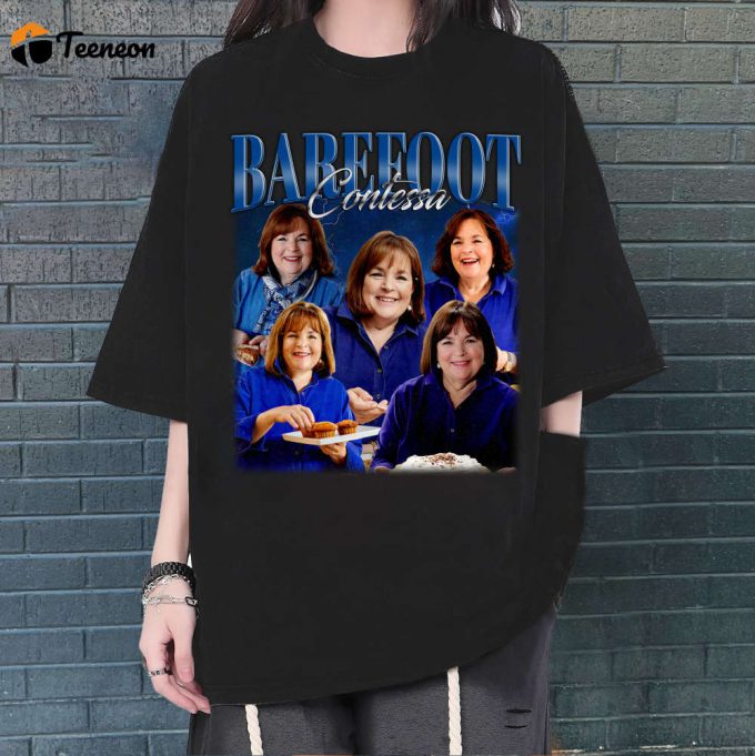 Barefoot Contessa T-Shirt, Barefoot Contessa Shirt, Barefoot Contessa Tees, Unisex T-Shirt, Vintage Shirt, Trendy Shirt, Couples Shirt 1