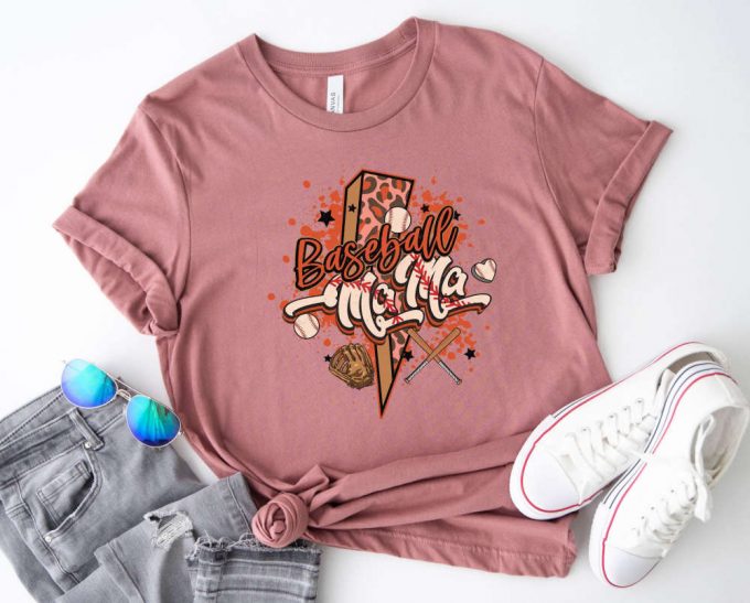 Score Big With Our Baseball Mama Shirt - Cool Season Apparel And Perfect Mothers Day Or Mom Birthday Gift For Game Day 2
