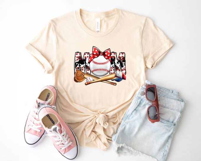 Baseball Mom T-Shirt: Perfect Mothers Day &Amp; Birthday Gift Game Day Shirt Cute Mama Shirt Cheer Mom Shirt - Shop Now For The Best Baseball Shirt &Amp; Mom Life Shirt! 2